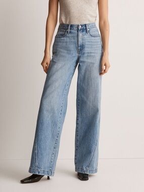 Superwide-Leg Jeans in Parson